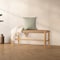 Alaterre Furniture Newport 40in Wood Bench with Handcrafted Woven Rope Seat, Natural ‎ANNP0420 - alternate 1
